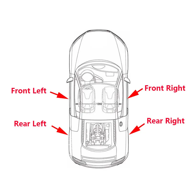 Car Roof Air Conditioner Grille Vent Outlet For Mercedes Benz V Class Vito W447 W448 V250 V260 2015-2022 Original