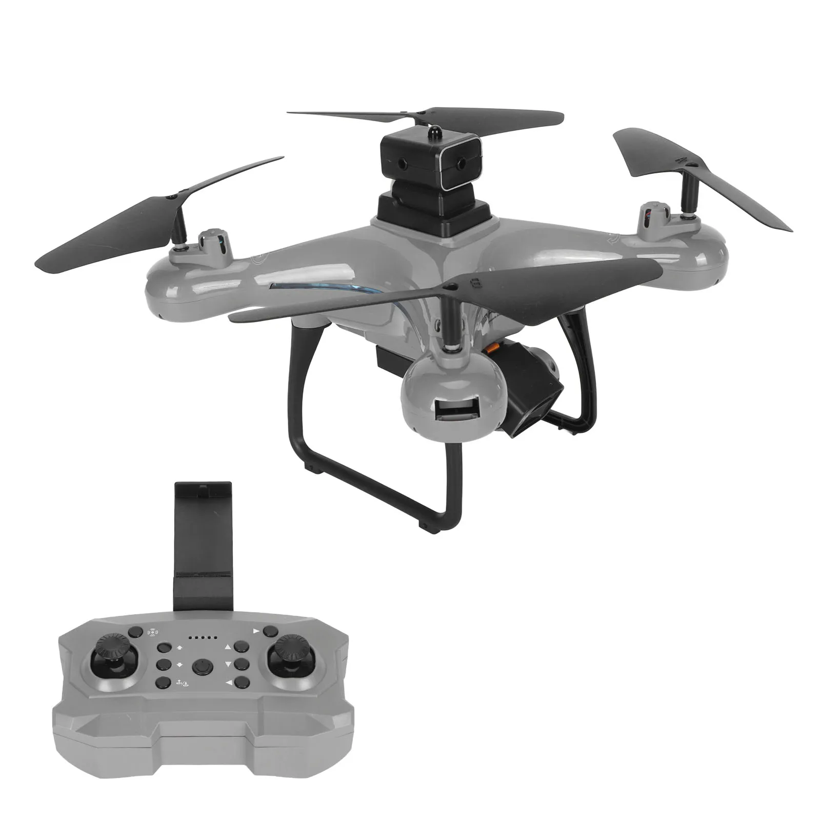 RC Quadcopter Dual Lens 4 Way Obstacle Avoidance 50x Zoom 360 Degree Intelligent Hover Remote Control Drone for Outdoor