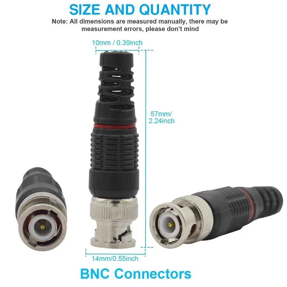 Free Shipping JR-B35 CCTV Connector BNC Adaptor ,50ohms 75ohms BNC Connector CCTV Monitor Accessories Poe Adapter 6