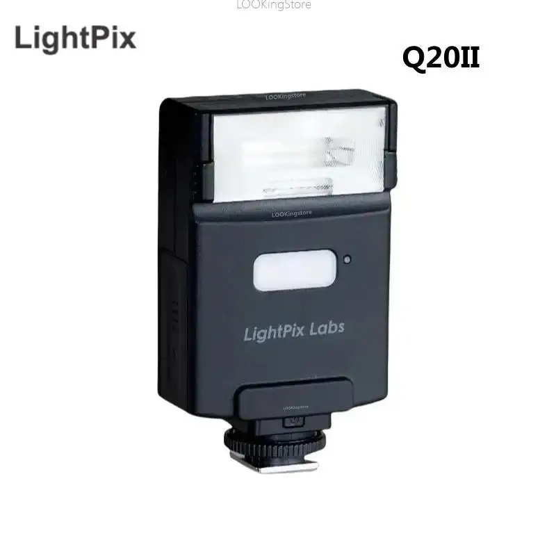 LightPix FLashQ Q20II Q20III ワイヤレスカメラフラッシュ スピードライト ユニバーサルホットシューマウント リコー/ソニー/富士カメラ用