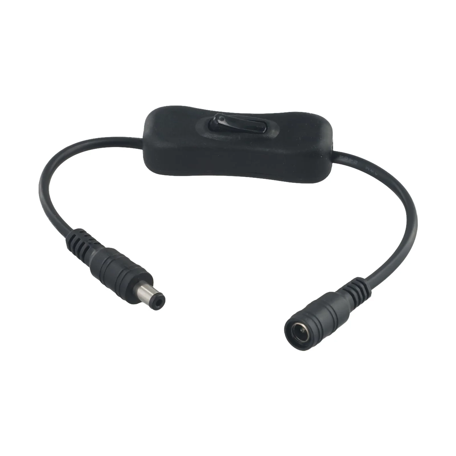 Description Picture 6 of itemDC 12V Inline Rocker Switch On Off With Female Male Power Cable 5.5x2.1mm DC Connector Switch For CCTV LED Strip Light