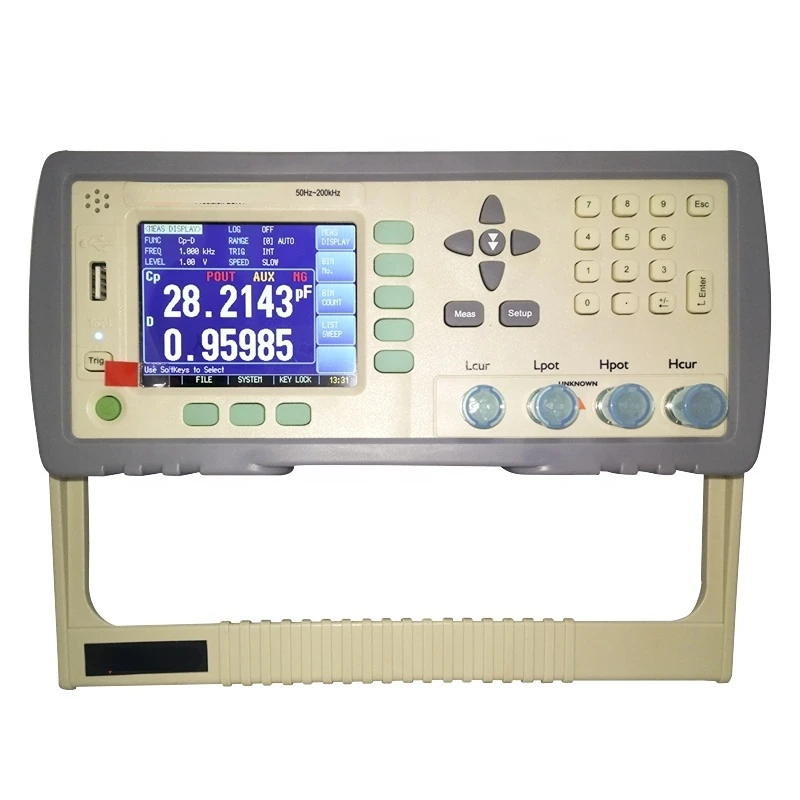 

Digital LCR Meter AT2816B with Wide Frequency Range 50Hz-200kHz