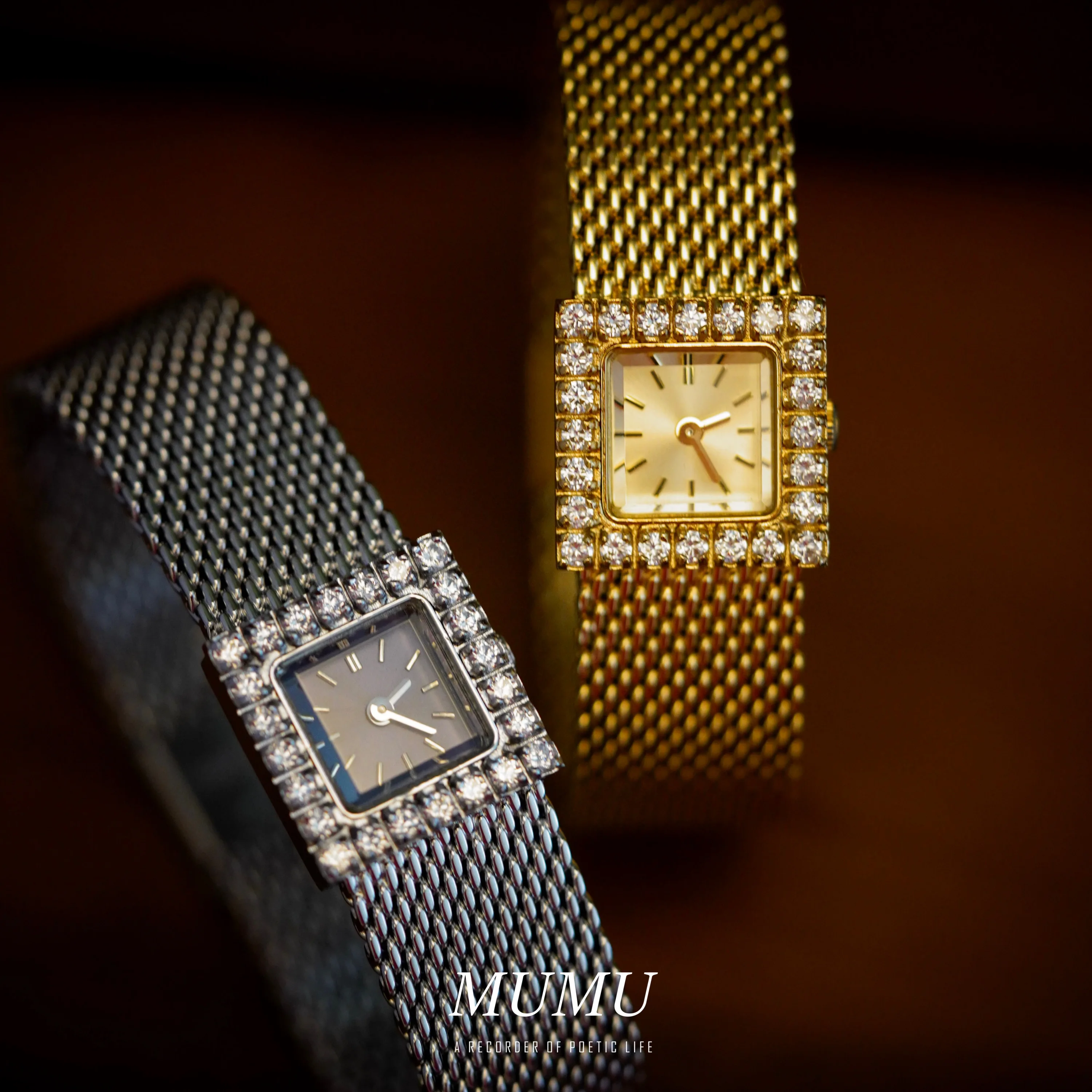 Montre Vintage Femme à Pile – Design Élégant Et Rétro – Marque D
