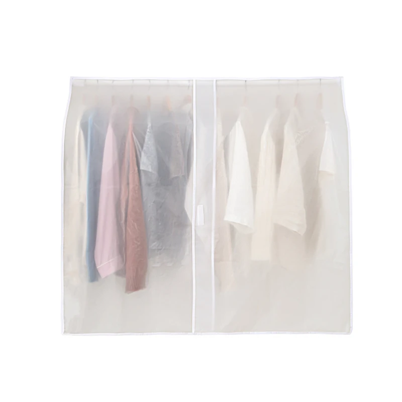 Garment Bags Hanging Clothes Garment Rack Cover Bags Clothing Storage Bag For Hanging Shirts Coats Dresses Suits 6