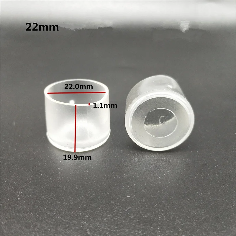Rubber Chair/Furniture Leg Tips - 16-Pack Floor Protectors