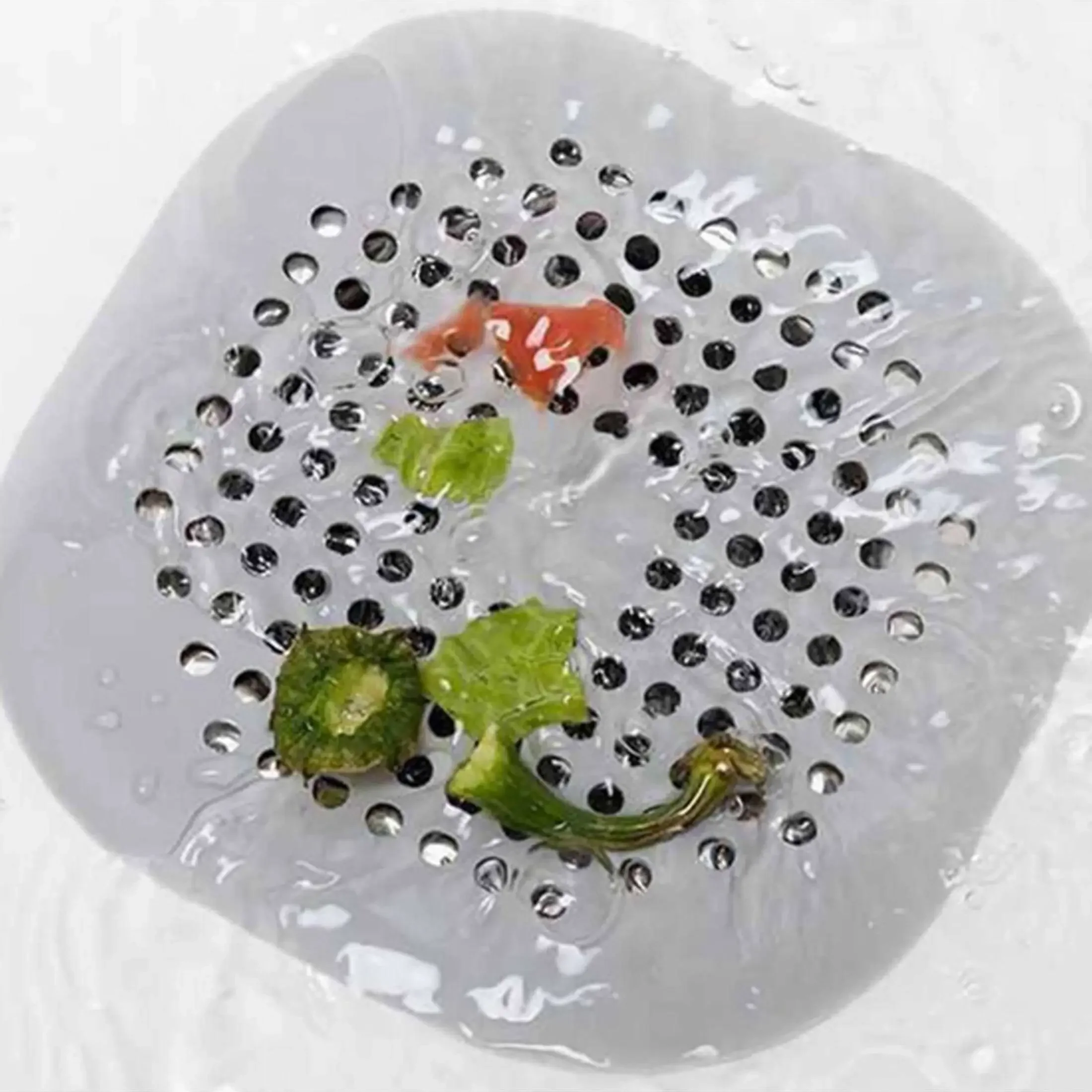 1pc/3pcs- Kitchen Water Pool Washbasin Anti-odor Clogging, Silicone Hair-proof Floor Drain Cover, Toilet Sewer Hair Filter﻿