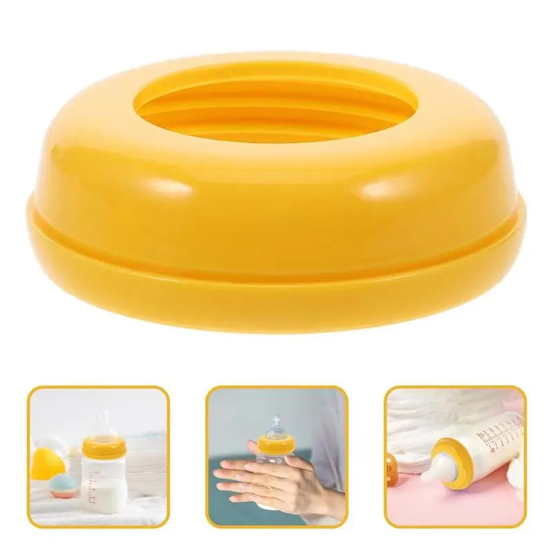 5 pieces Baby Bottle Collar Rings Replacement Screw Rings Leak-Proof Baby Bottle Accessories Food-Grade For Feeding