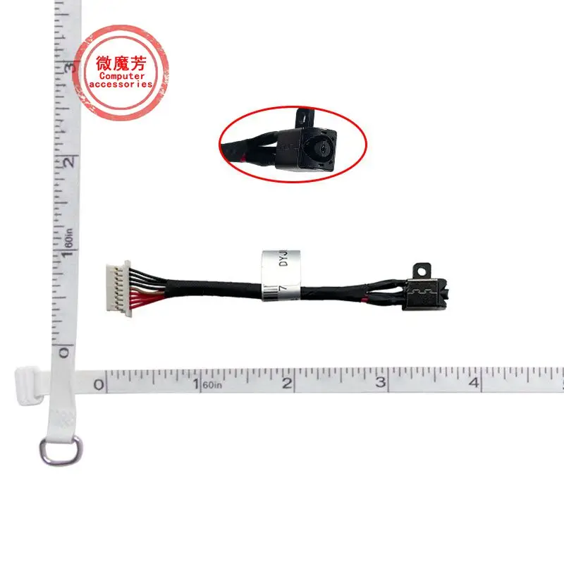 

New Laptop DC Power Jack Cable For Dell Inspiron 7591 P83F P84F 7590