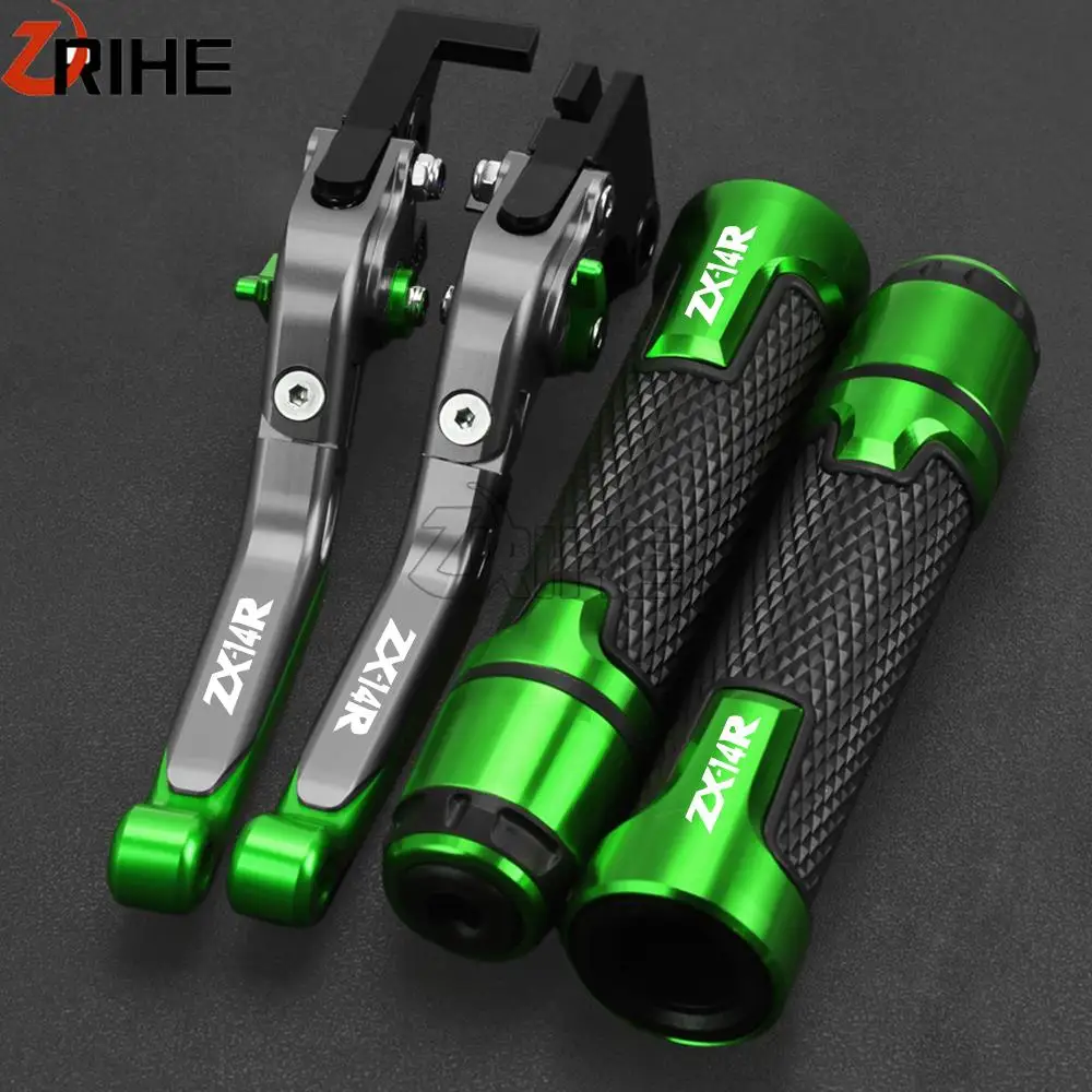 

FOR Kawasaki ZX14R Motorcycle Brake Clutch Lever 22MM Handlebar Hand Grips ZX 14R 2006-2016 07 08 09 10 2011 2012 2013 2014 2015