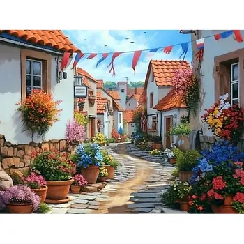 Town Scenery Paint Kit 1