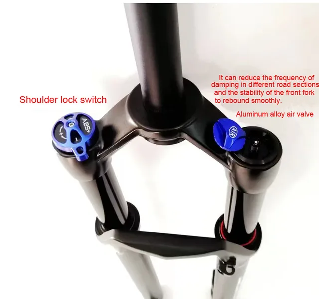 NANLIO X7 サスペンション エア フォーク 27.5インチ テーパー型