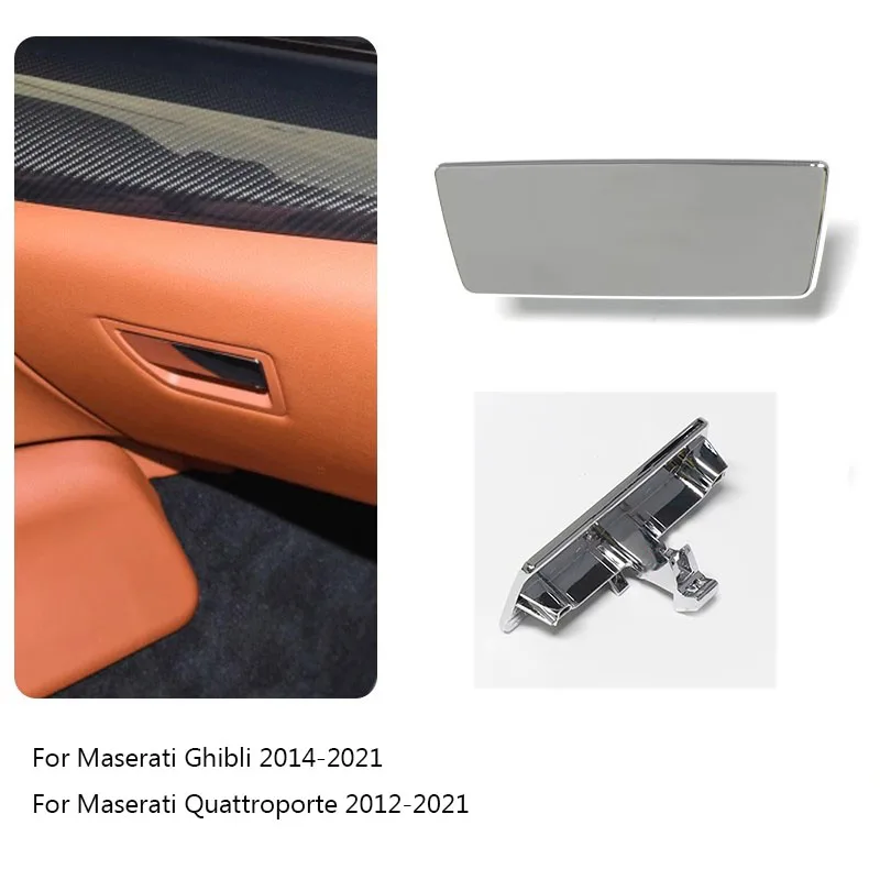 

Хромированные перчатки для Maserati ghiсот 673005415-2014, Quattroporte 2021-2012, ручка ящика, новые высококачественные автозапчасти, 2021
