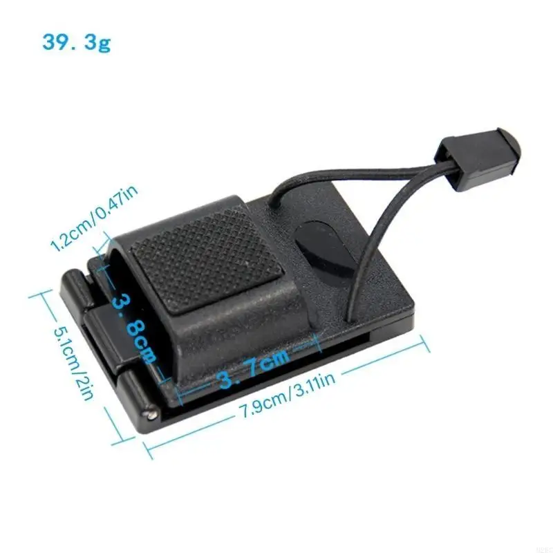 M2EC Quick Release Two Way Radio Clip Holder Holsters for Law Enforcement Gear