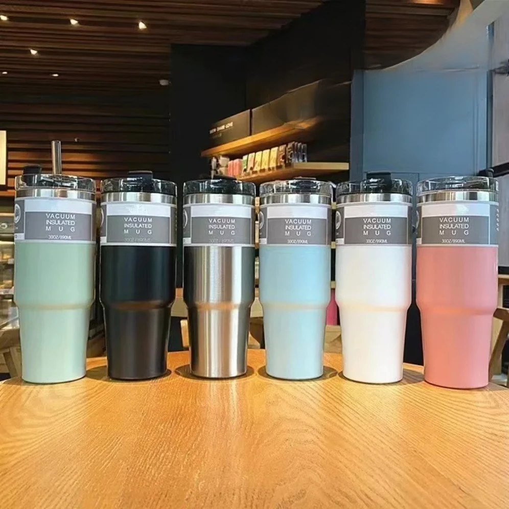 Juego De 4 Tazas Helado - Acero Inoxidable, Con Tenedores