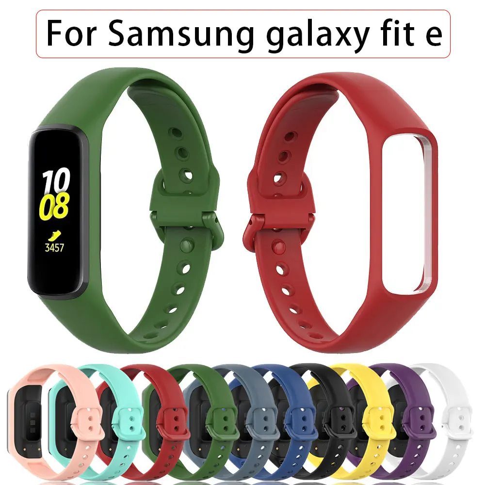 

Watch Strap For Samsung Galaxy Fit E SM-R375 Smartwatch Silicone Wrist Bracelet For Fit E R375 Watch band Correa