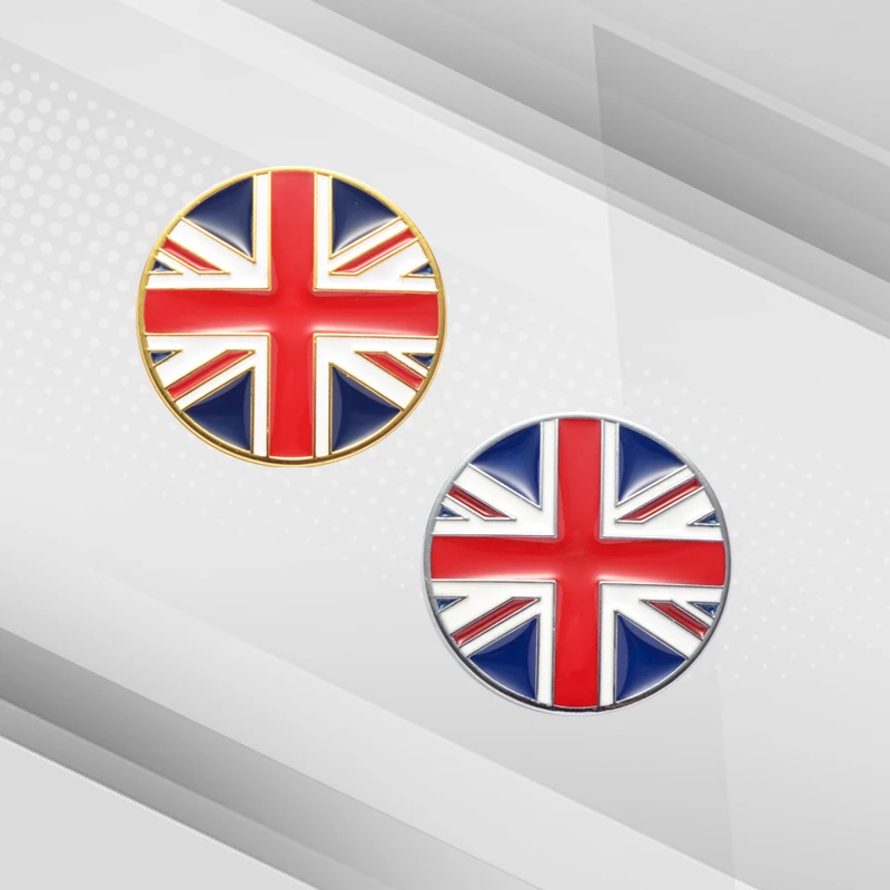 Distintivi Per Auto Inghilterra British Flag Trunk Emblem Adesivi In Metallo Decalcomanie Per Il Corpo Union Jack Flag Decor Per Mini Jaguar Land Rove