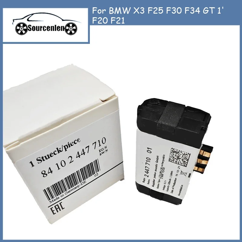 

84102447710 84109361678 Новый аккумулятор для BMW X3 F25 F30 F34 GT 1 'F20 F21 2447710