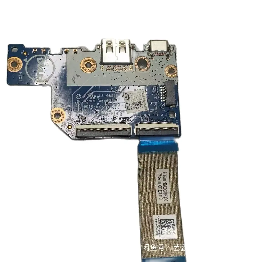 

MLLSE STOCK ORIGINAL Для DELL Chromebook 11 3100 USB зарядная плата 0G61M2 LS-G851P Быстрая доставка