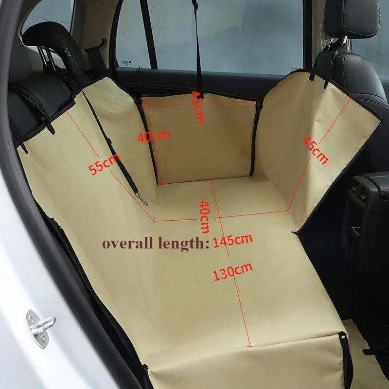 Dog Carriers Pet Car Seat Cover Waterproof Pet Hammock for Dogs in The Car Dog Accessories Rear Seat Protector