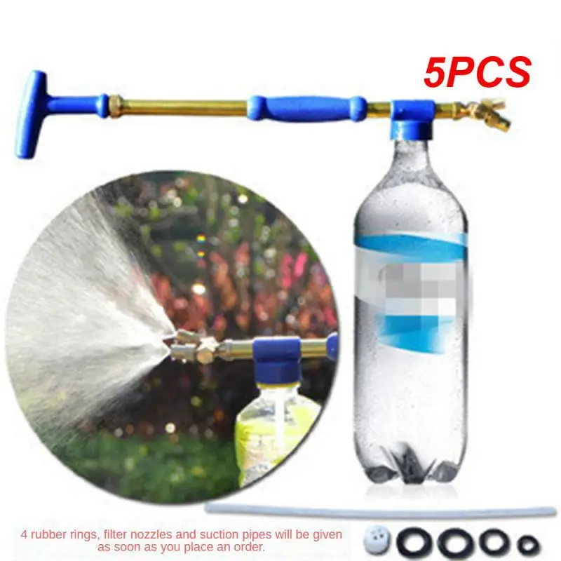 

5PCS Water Dispenser Universal Double-headed Air Pump Reciprocating High-pressure Agricultural Garden Watering Tools Sprayer