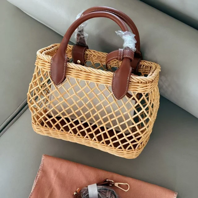 Women's bags trend 2025 New summer village Holiday Style Woven