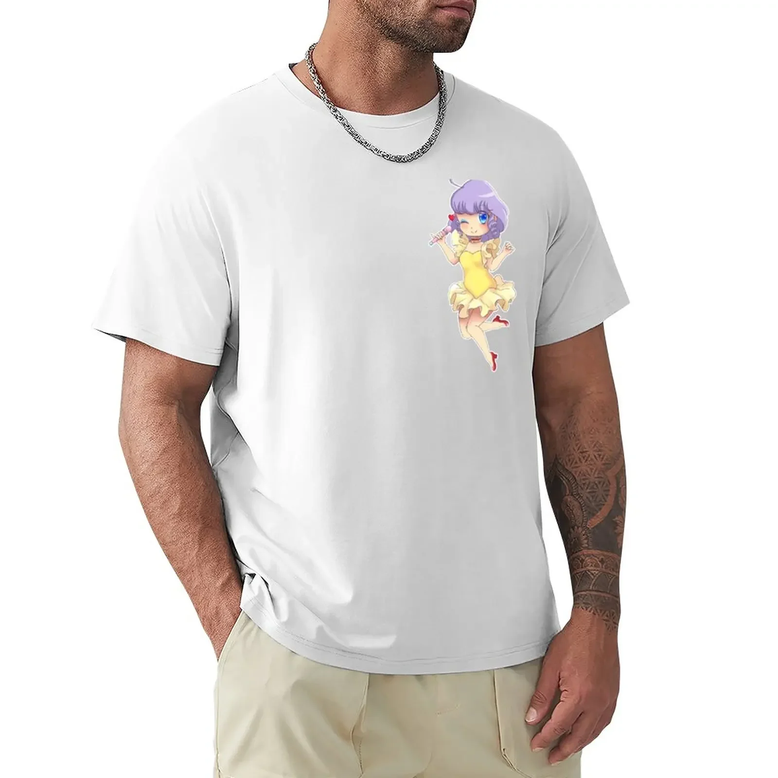 Creamy Mami - Render T-Shirt Anime Clothes Funnys Men Clothing Sweat Summer Clothes Maglietta Da Uomo