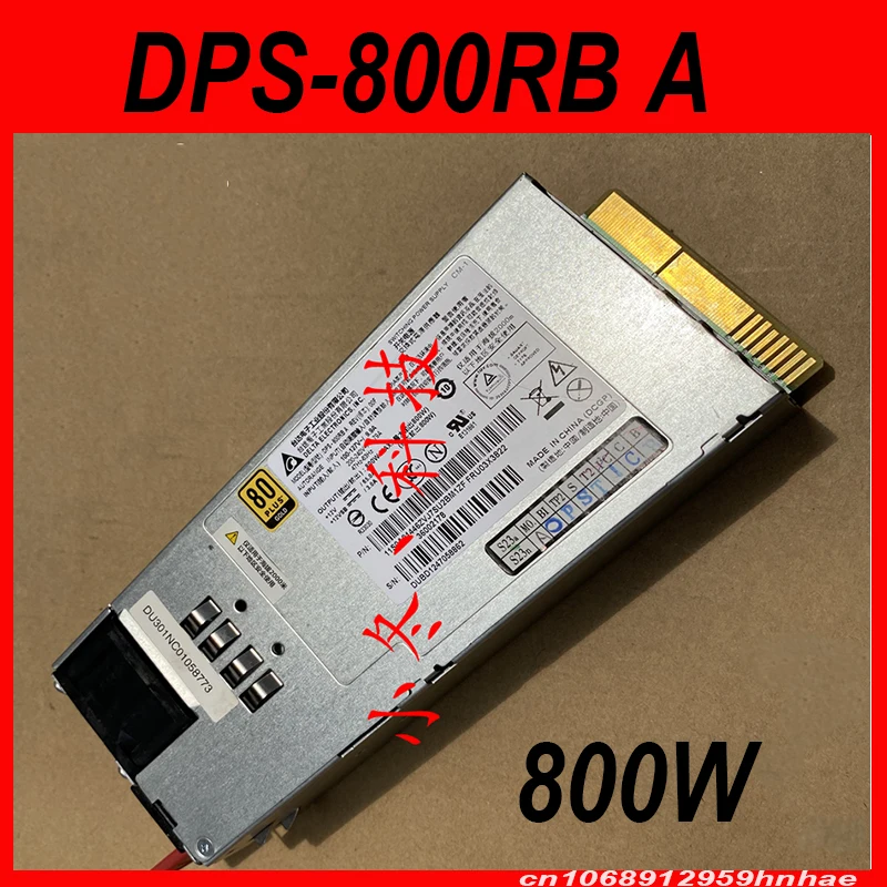 

99% New Genuine For RD630 640 530 DPS-800RB A Power Supply 800W 03X4368