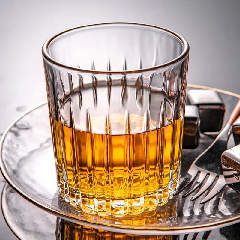 Transparent Creative Whiskey and Liquor Glass