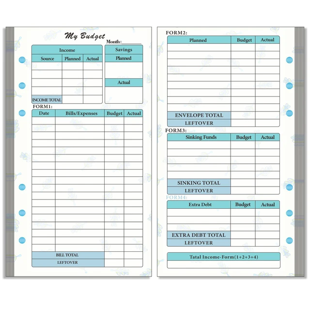 Carnet de poche A6, planificateur de liste de tâches, bloc-notes pages  doublées, lignes en papier uni, journal intime, papeterie fournitures de  bureau - AliExpress