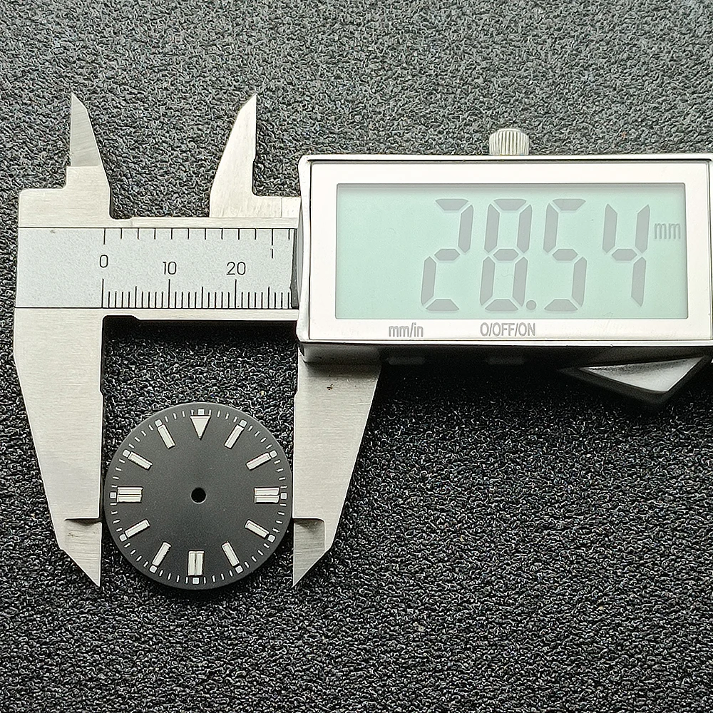 Watch Dial Accessories Watch Face Accessories 28.5MM Diameter Single Calendar Sterile Watch Dial Modified Dials for NH35/NH36 Movement Accessories Watch Parts For Wristwatch