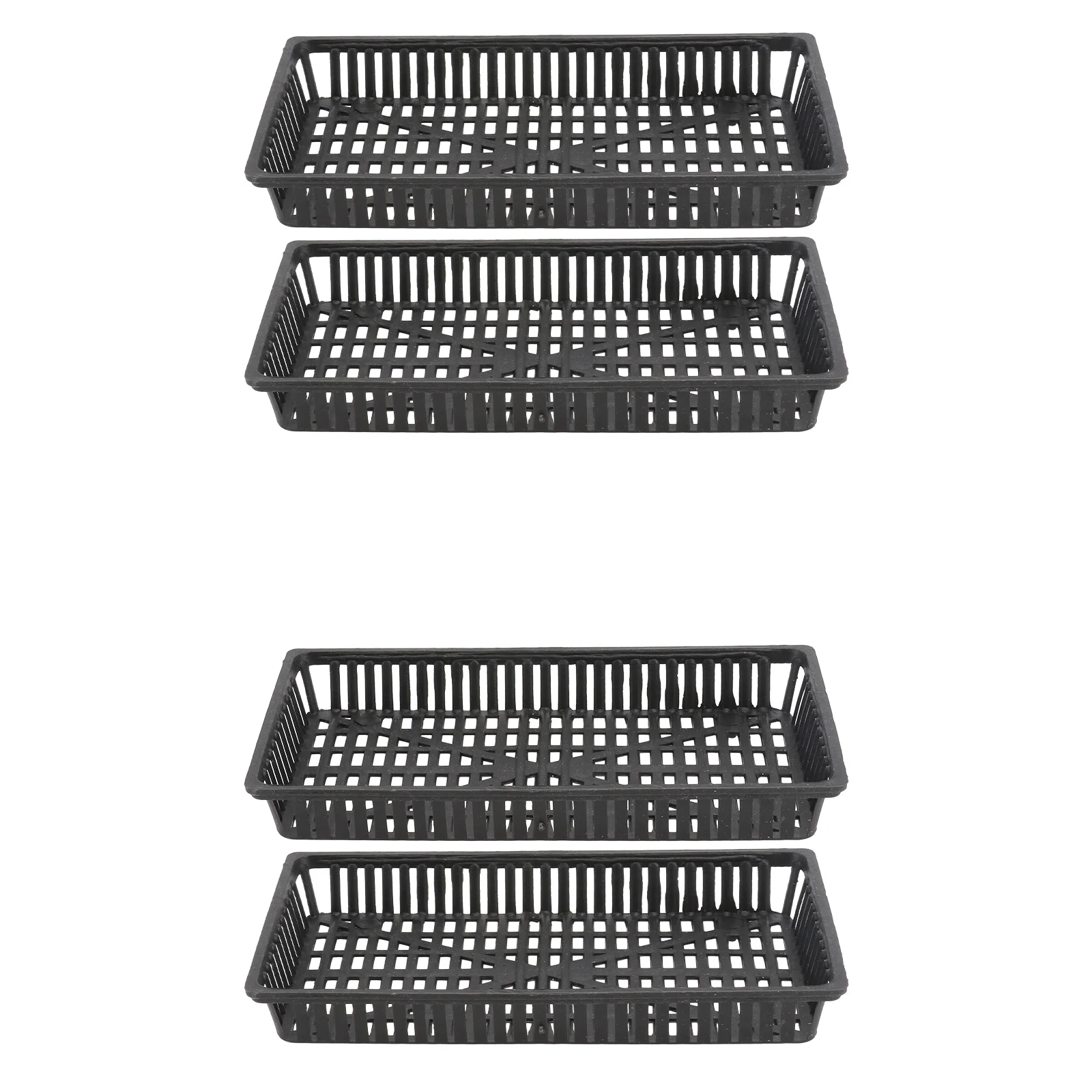 

5pcs Aquarium Plastic Pot Baskets Aquarium Aquatic Water Flower Plant Grass Planting Rack