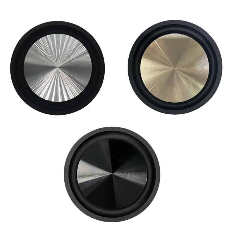 Bass Radiator Speaker Diaphragm Auxiliary Strengthen Bass Vibration Membrane Passive Radiator for Woofer Speaker DIY