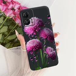 Stylish Butterfly Flower Soft Silicone Phone Case Cover - Motorola Moto G13 (HEITPU - 6080)