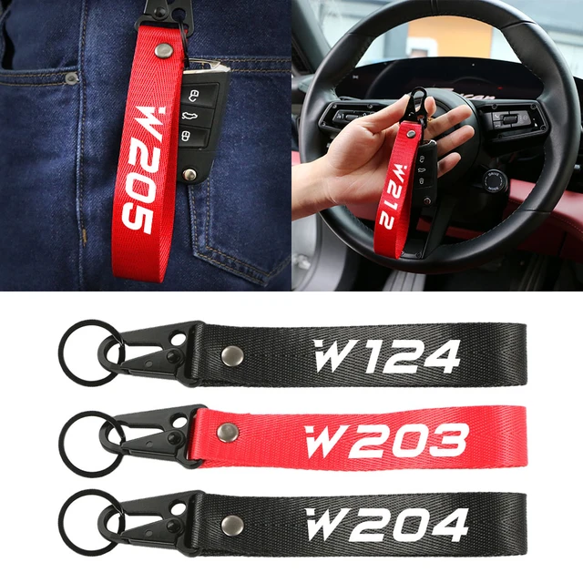 LLavero de de Color sólido antipérdida para Benz W203 W204 W124 W205 W212 W213 W210 W211 W140, accesorios para _ - AliExpress Mobile