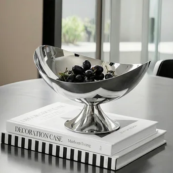 Moon Shaped Metal Fruit Pedestal 1