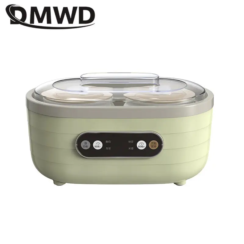 1.75L Multifunctional Thermostatic Brewing machine Intelligent Yogurt Fermenter Rice Wine Natto Kimchi Brew White porcelain Tank 4