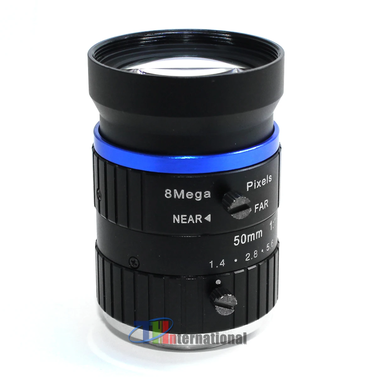 4K 8MP Industrial CCTV Lens 50mm C Mount Manual Iris Focus F1.4-F16 Aperture 1" Formate for Surveillance Security Cameras camera lens