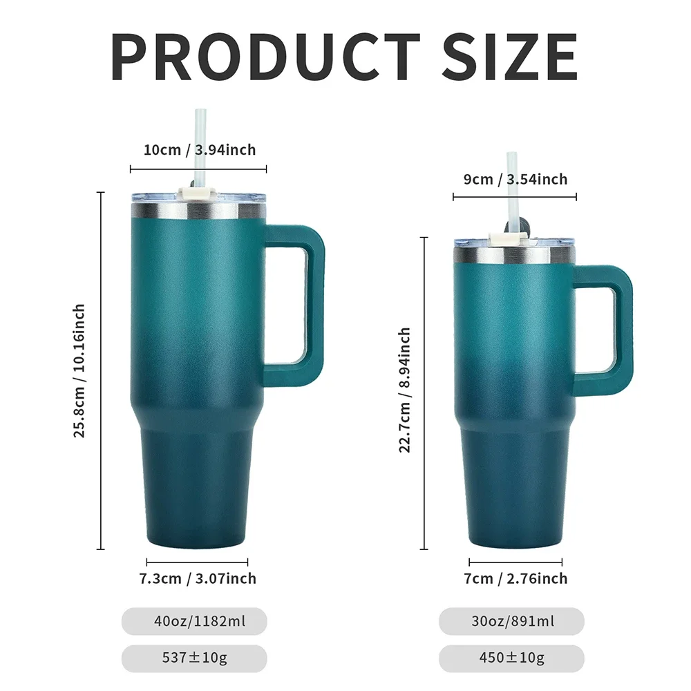 30OZ Stainless Steel Insulated Bottle with Handle, Large Capacity Insulated Cup, Portable Gym Water Bottle, Sports Kettle