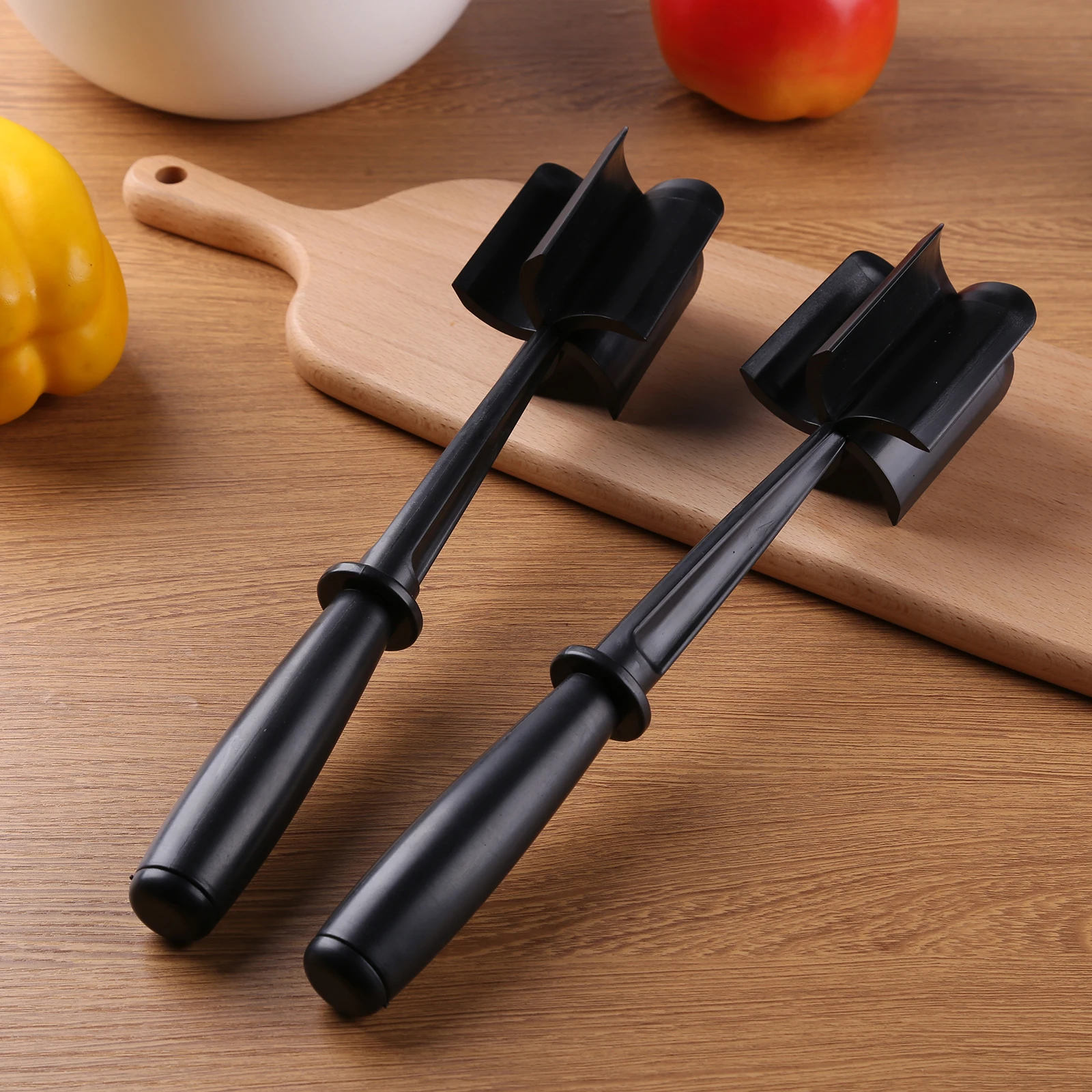 Meat Chopper, Multifunctional Hamburger Meat Chopper, Professional Heat Resistant Nylon Meat/Potato Masher - Safe for Non-Stick Cookware, Chop, and