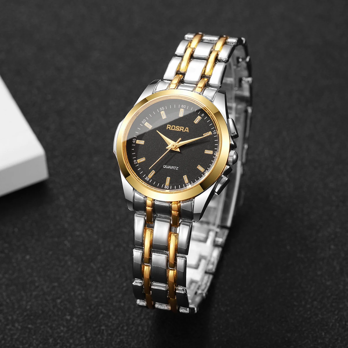 1pcs Women's Gift Watch Fashion Casual Digital Scale Dial Exquisite Elegant Quartz Watch (Box Not Included)