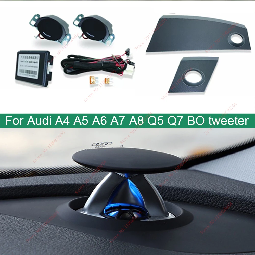 

Center dashboard lifting speaker for Audi Q5 Q8 A5 A4 A6 A8 series high quality high trebl audio professional midrange tweeter l