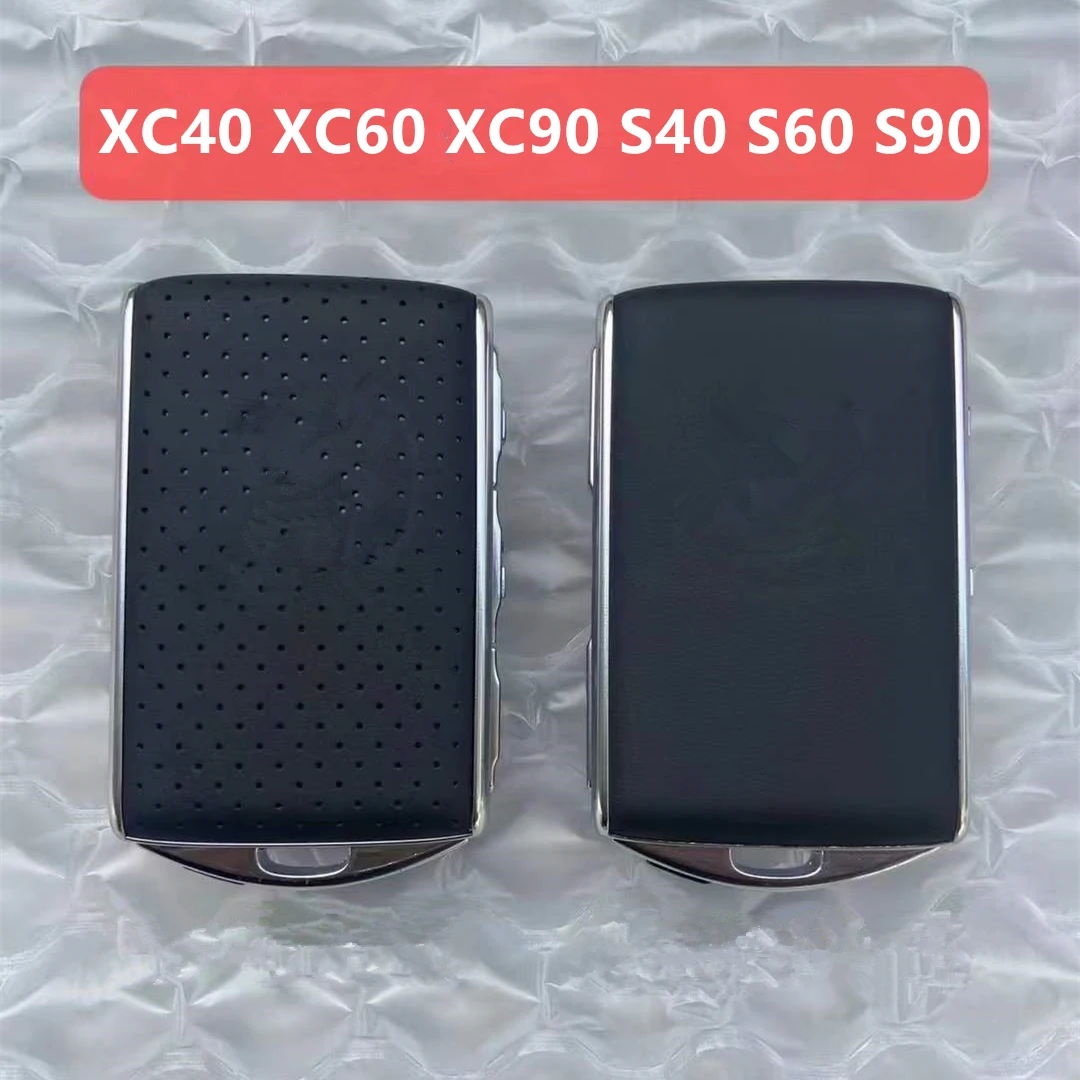 Original Car Keyless Leather Smart Remote Key 433Mhz 8A Chip for VOLVO XC60 XC90 S90 S60 Full Keyless Intelligent Remote Key