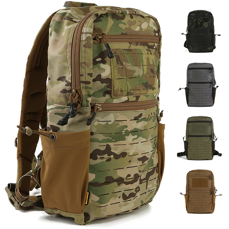 EMERSONGEAR 전술 액션 배낭 통근자, 14L 에어소프트 야외 등반, 데일리 하이킹, 사냥 캠핑 숄더백 캐리어