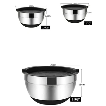 Non-Slip Mixing Bowl 5