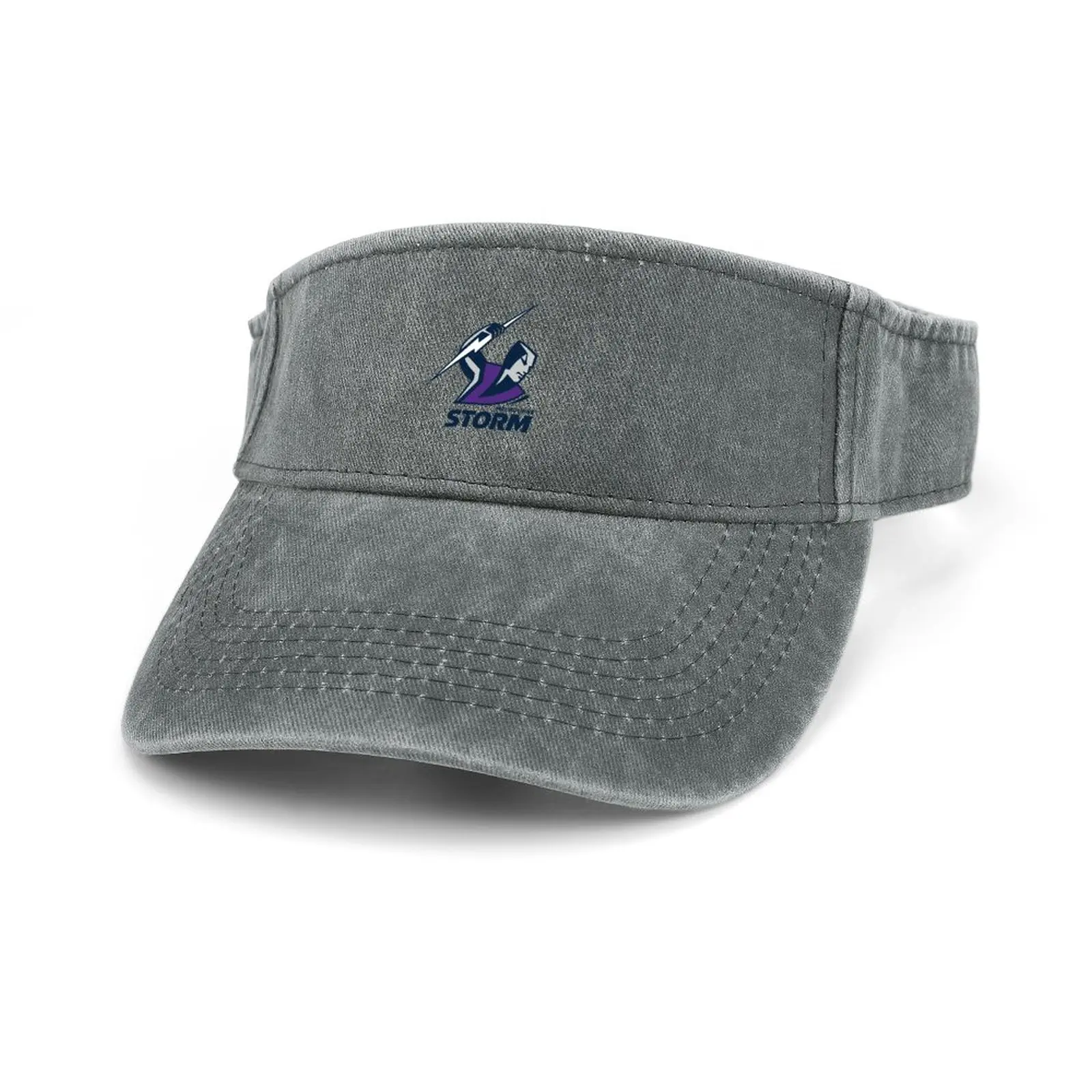 

Melbourne Australian Rugby custom made Sun Visor Leaky Top Cowboy Hats Mens Womens Customized DIY Cap Empty Open Top Hat