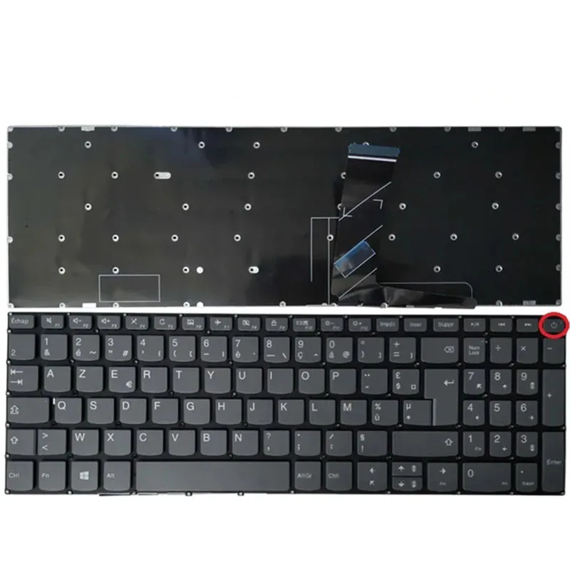 Клавиатура для ноутбука Lenovo IdeaPad 330-15 330-15AST 330-15IGM 330-15IKB 330-15ARR 720-15 720-15IKB French FR