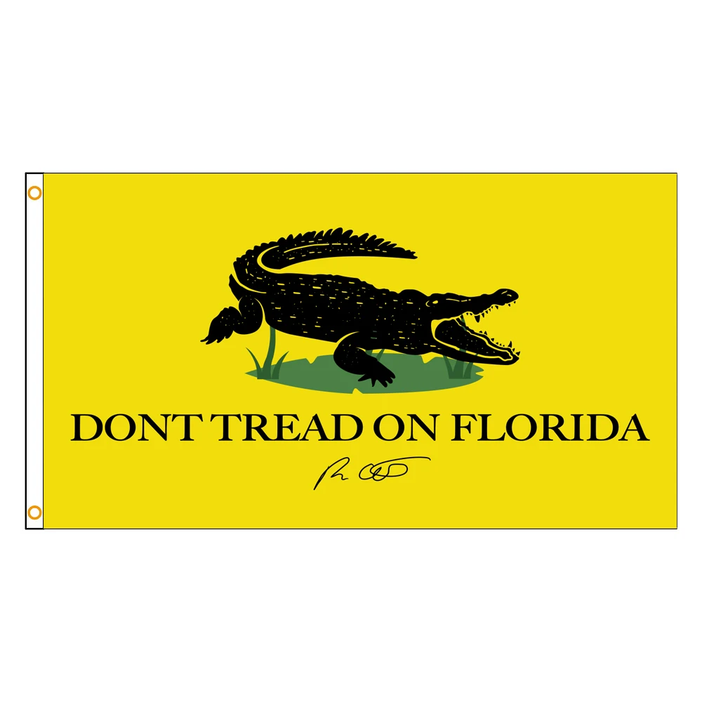 Флаг Nlbflag 90x150 см, 3x5 футов, флаг Гадсден Флориды