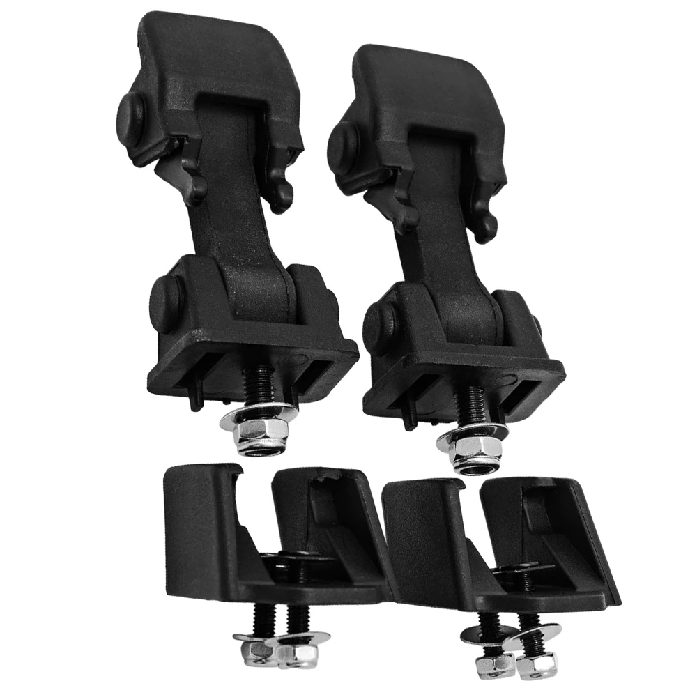 Schwarze Auto-Motorschloss-Haubenverriegelungsabdeckung für JEEP WRANGLER 1997–2006 TJ 1997–2006 55176636 AD – Detail 3