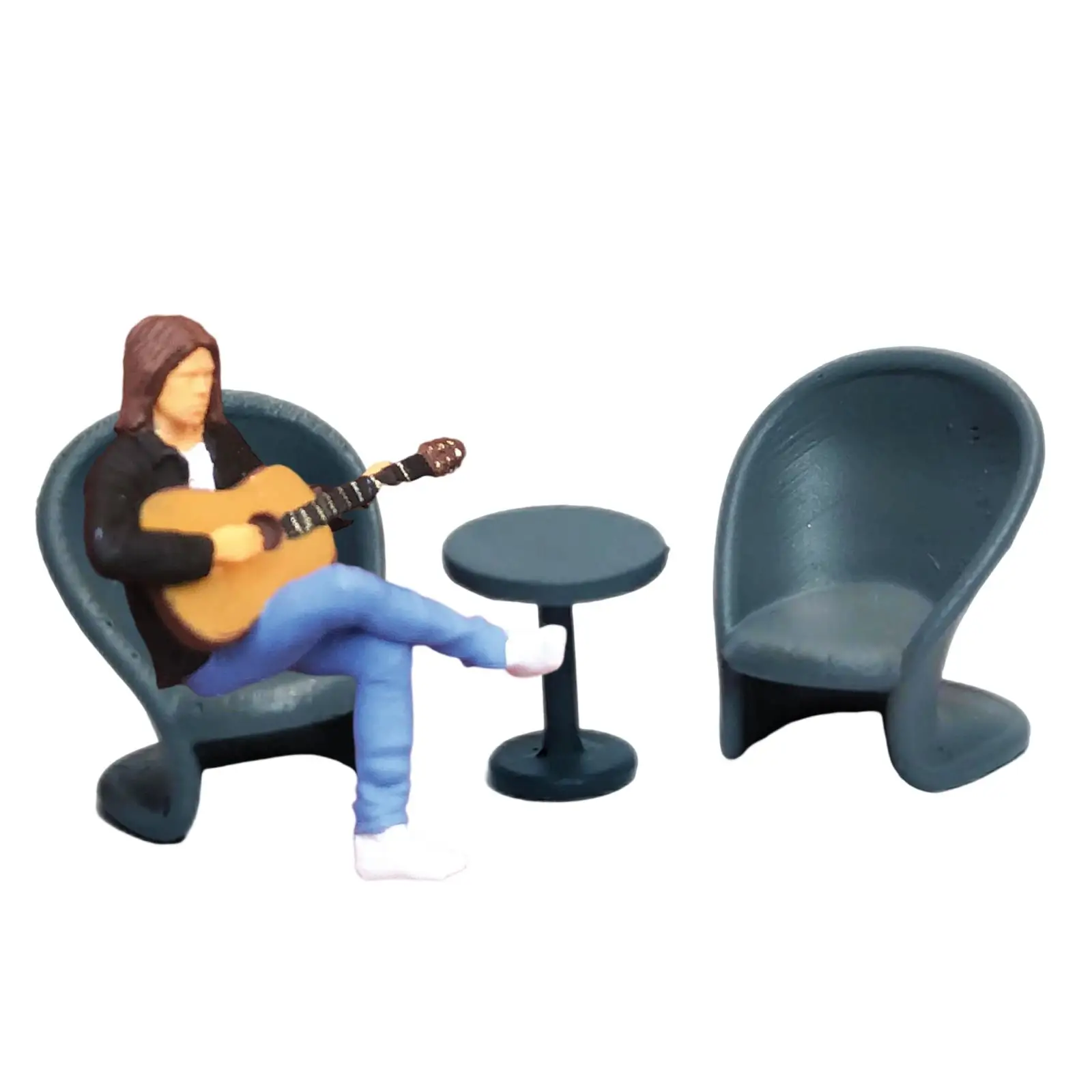 

1/64 Scale Miniature Model Figure Resin for DIY Projects Decor DIY Scene Ornament Desktop Decoration Miniature Scenes Decor