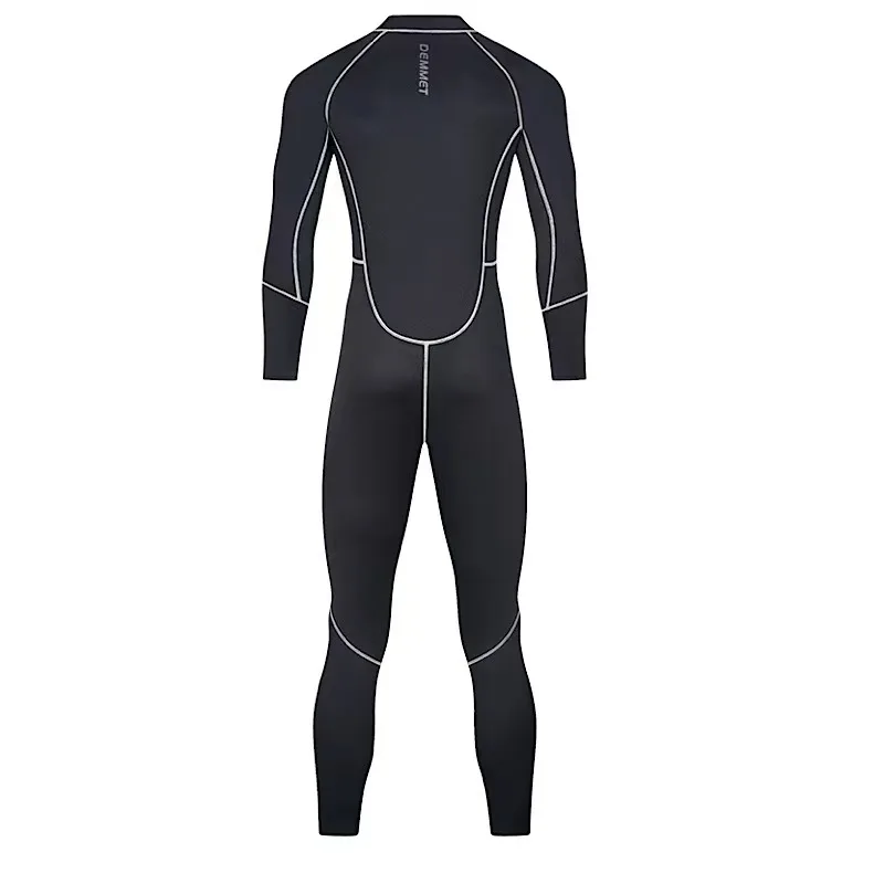 HOT Wetsuits Men 1.5MM Neoprene Diving Surfing Swimming Full Suits in Cold Water Keep Warm Front zipper for Water Sports 110KG 3